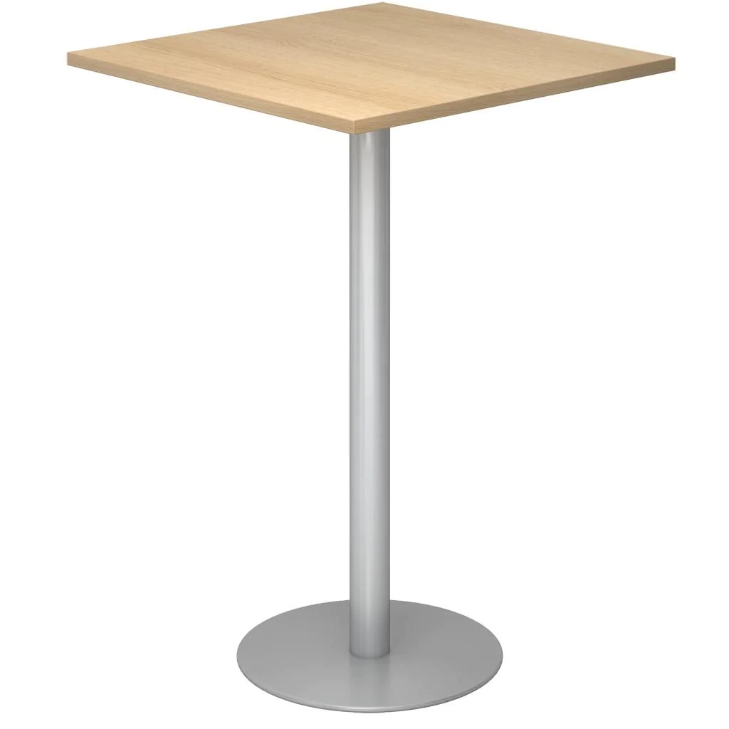 Säulentisch STH Quadratform - Silber von Hammerbacher - Produktbild 6 von 10