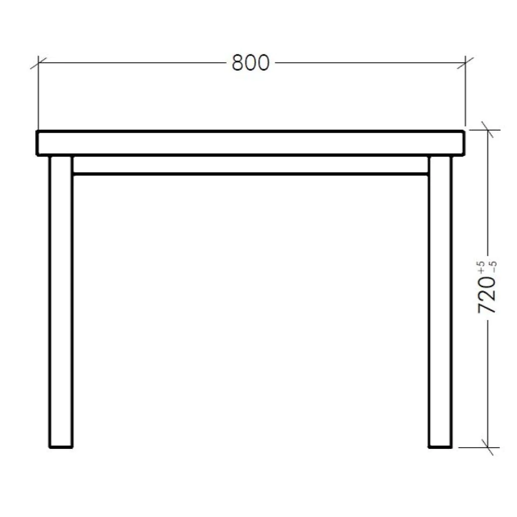 Konferenztisch Serie V 160 x 80 cm von Hammerbacher - Produktbild 11 von 12