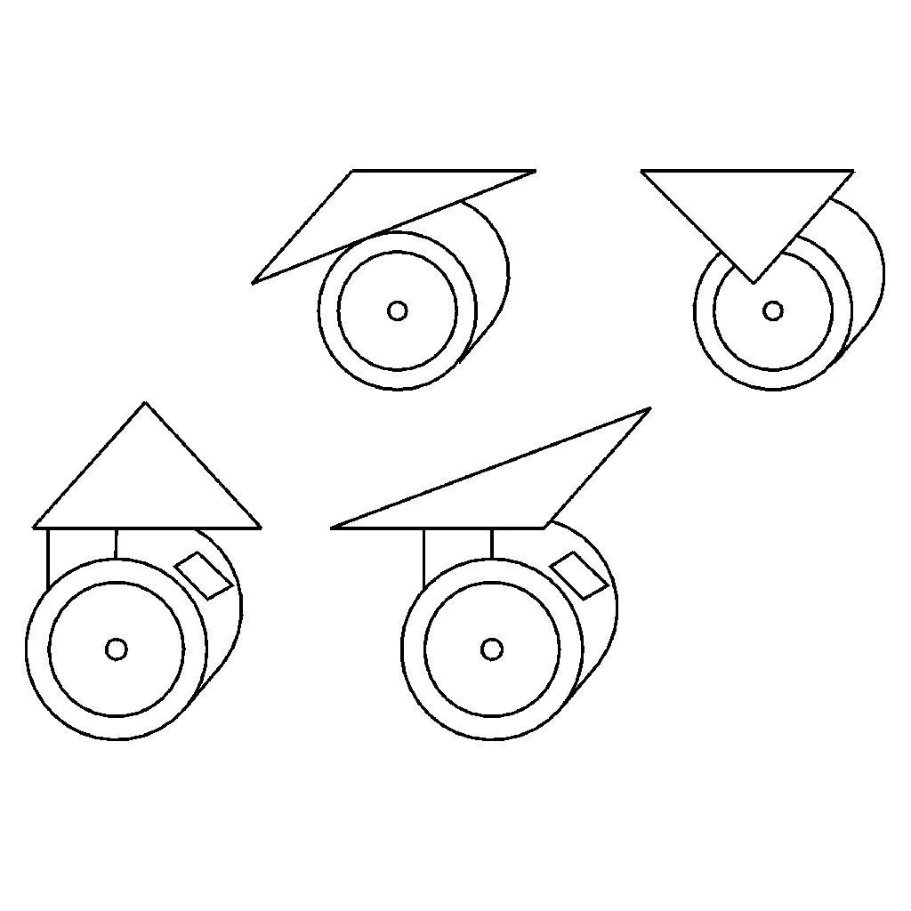 Doppellaufrollen von Hammerbacher - Produktbild 2 von 5