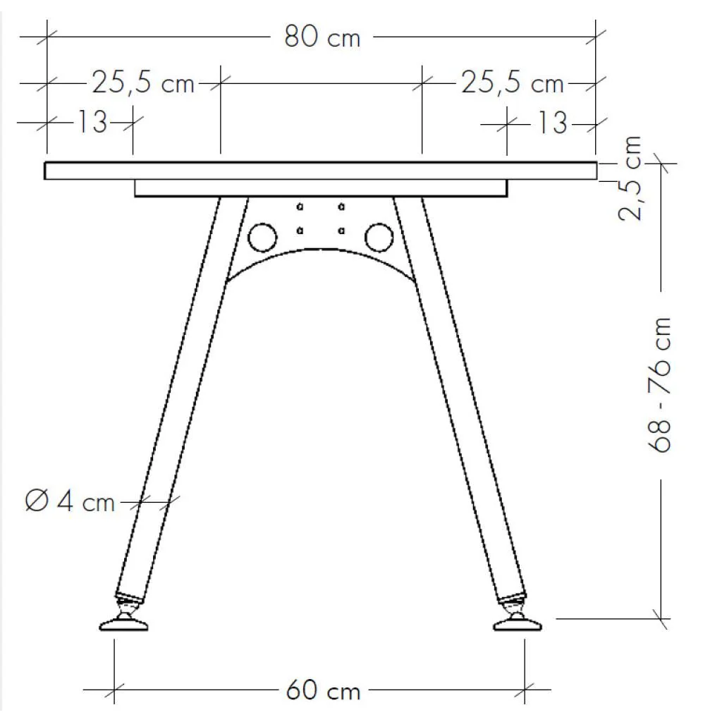 Schreibtisch A Freiform von Hammerbacher - Produktbild 11 von 16