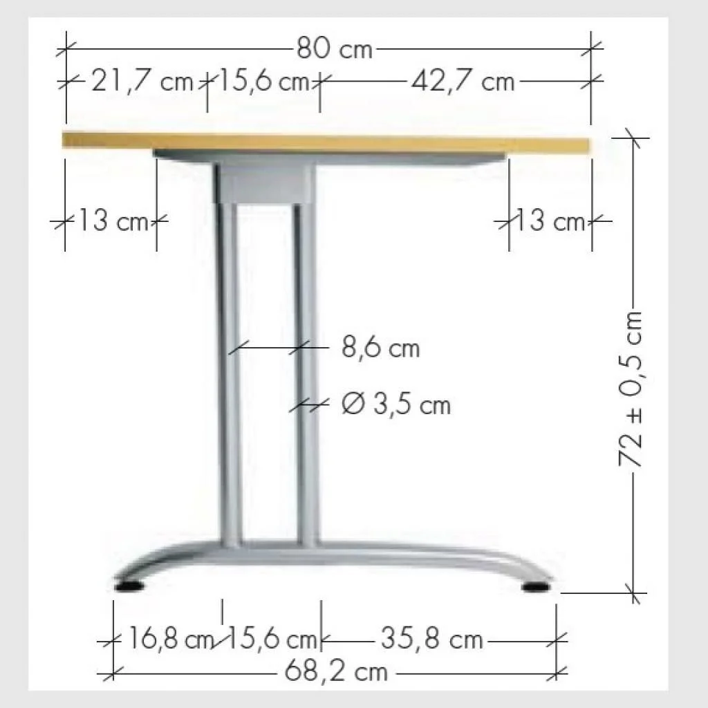 Schreibtisch B von Hammerbacher - Produktbild 9 von 16