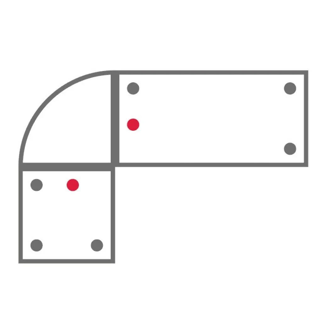 Schreibtisch H Freiform von Hammerbacher - Produktbild 9 von 13