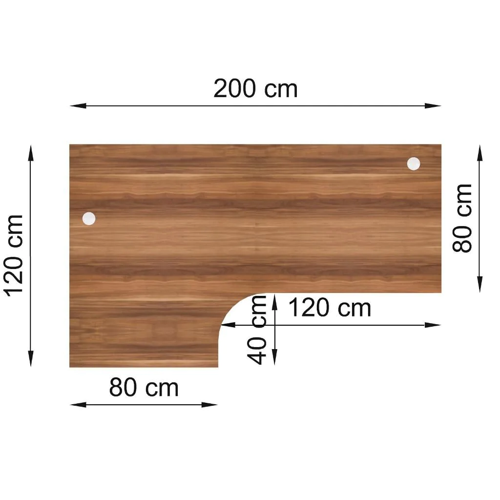 Schreibtisch N Eckform von Hammerbacher - Produktbild 13 von 16