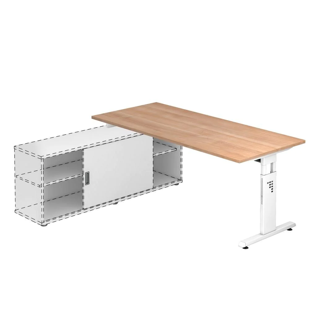 Schreibtisch O zur Auflage von Hammerbacher - Produktbild 3 von 14