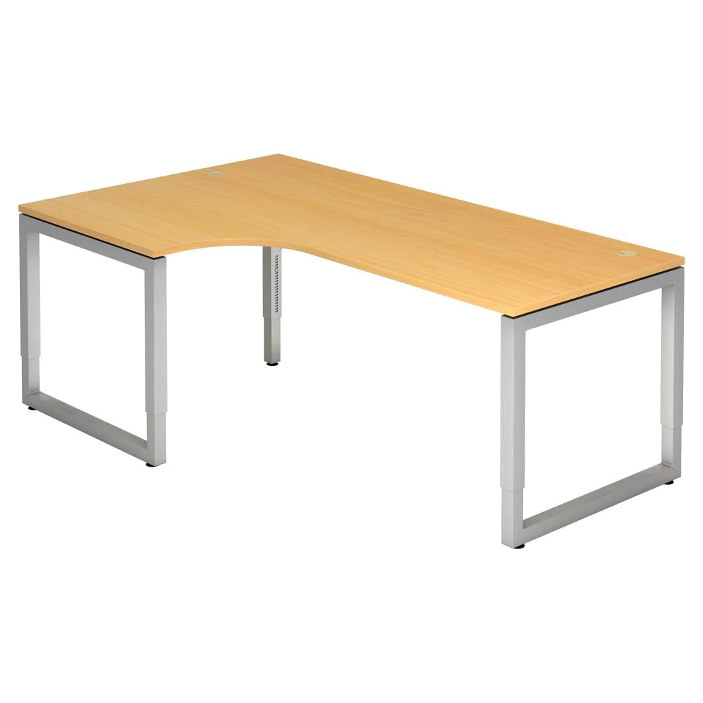Schreibtisch R Eckform 200 x 120 cm von Hammerbacher - Produktbild 3 von 10