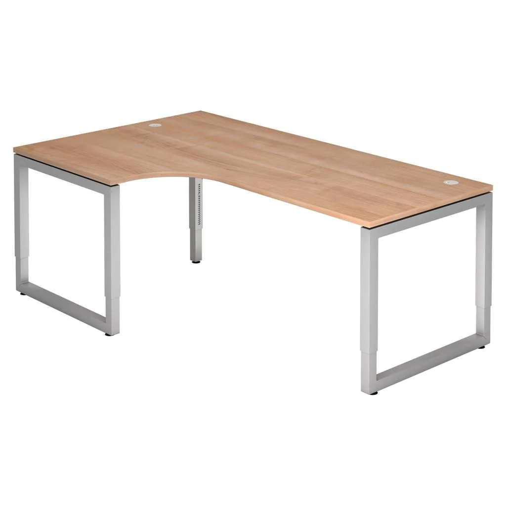 Schreibtisch R Eckform 200 x 120 cm von Hammerbacher - Produktbild 7 von 10
