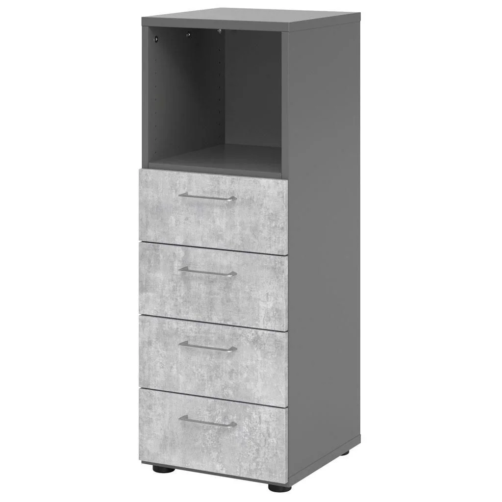 Kombischrank Advanced 9 3 OH Metallgriff von Hammerbacher - Produktbild 3 von 13