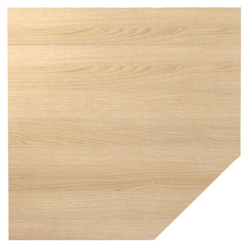Tischplatte Trapezform mit Stützfuß - HBA-BT12