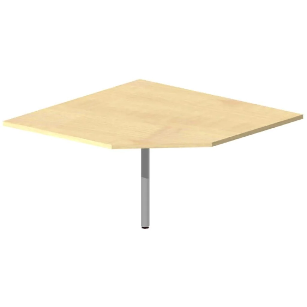 Tischplatte Trapezform mit Stützfuß von Hammerbacher - Produktbild 10 von 10