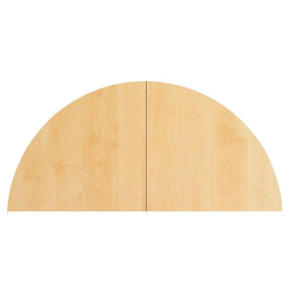 Tischplatte 160 cm mit Stützfuß von Hammerbacher - Produktbild 5 von 9