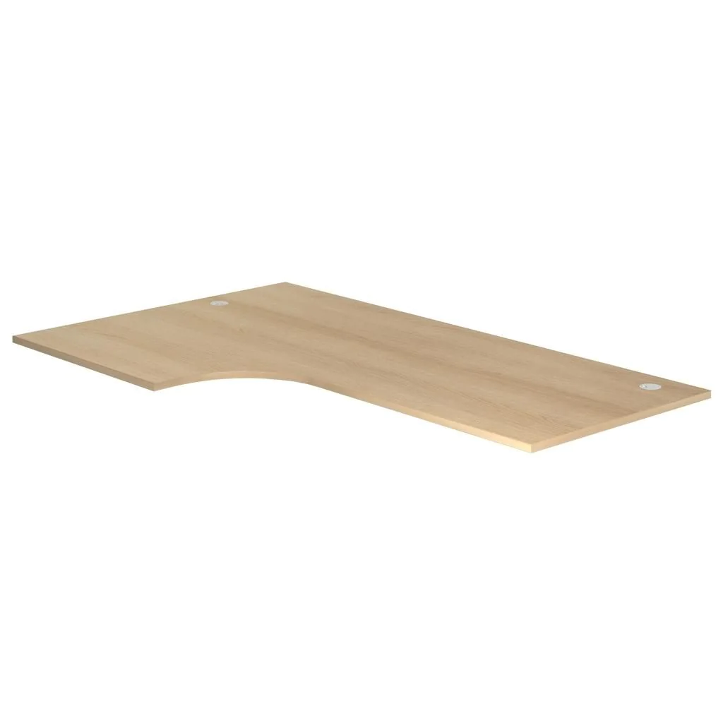 Tischplatte K Eckform 200 x 120 cm von Hammerbacher - Produktbild 3 von 13