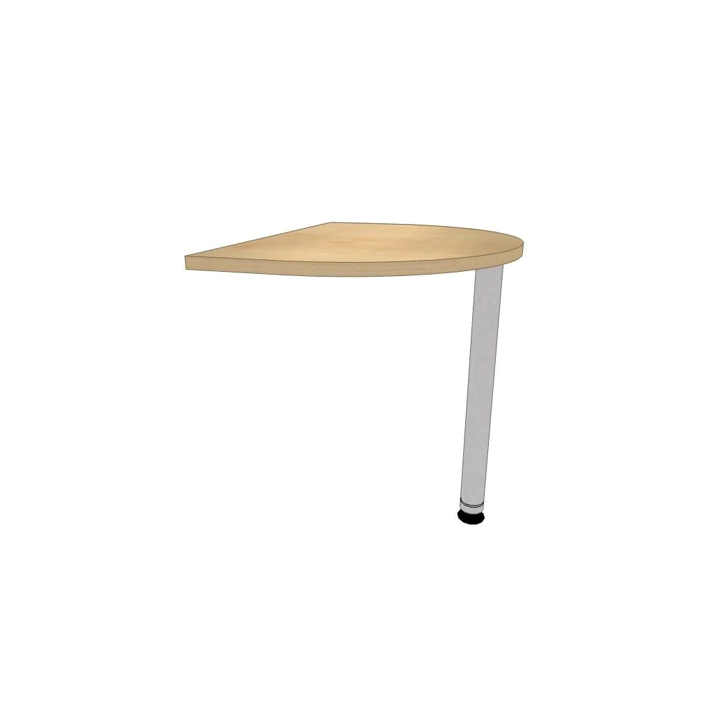 Tischplatte mit Stützfuß von Hammerbacher - Produktbild 6 von 8