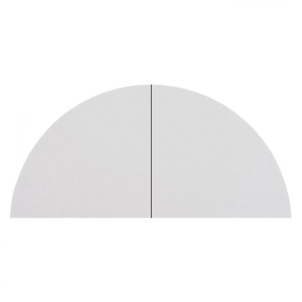 Tischplatte 160 cm mit Stützfuß von Hammerbacher - Produktbild 3 von 7