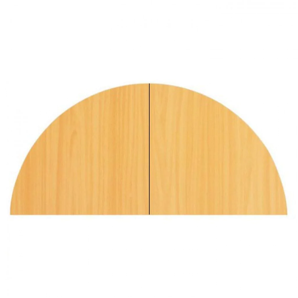 Tischplatte 160 cm mit Stützfuß von Hammerbacher - Produktbild 7 von 7