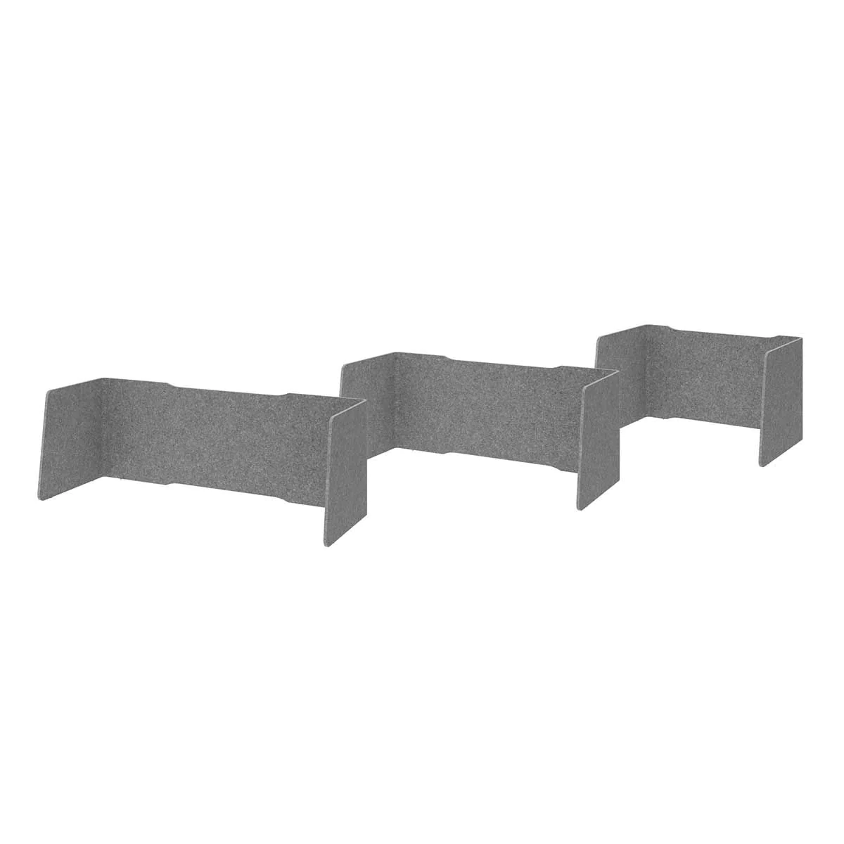 Tischtrennwand Akustik U-Form von Hammerbacher - Produktbild 2 von 15