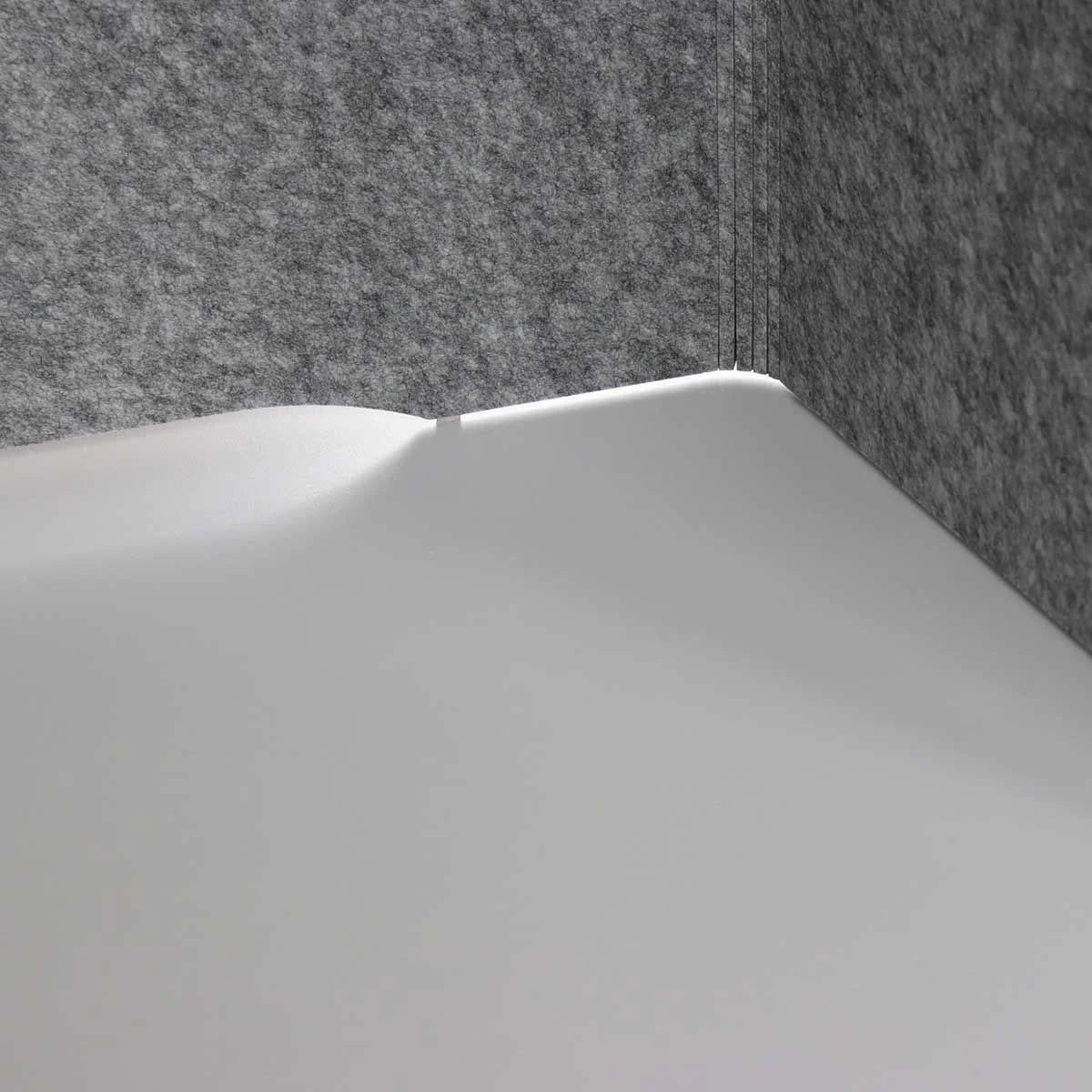 Tischtrennwand Akustik U-Form von Hammerbacher - Produktbild 13 von 15