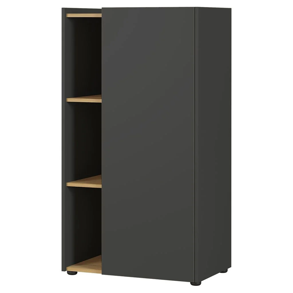 Aktenschrank 2976 Austin - Graphit/Navarra-Eiche - GER-2976-549