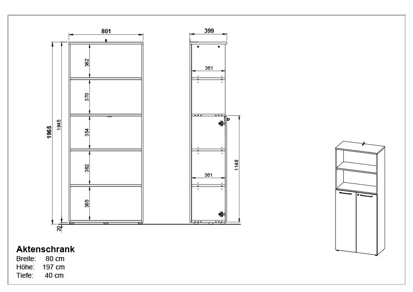 Büro-Set Agenda-Home 4 von BME home - Produktbild 2 von 10