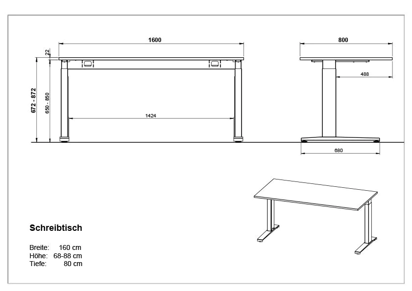 Büro-Set Agenda-Home 5 von BME home - Produktbild 2 von 16