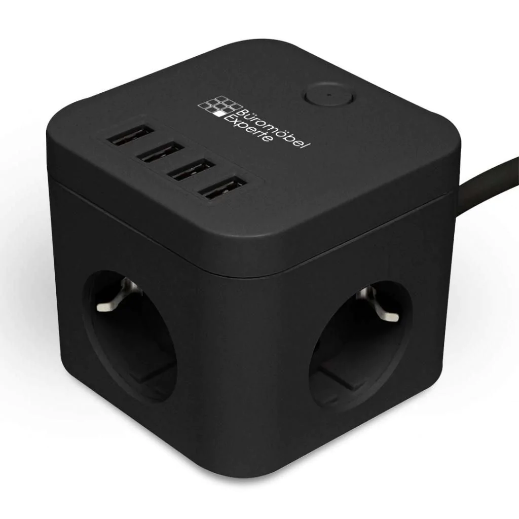 Mehrfachsteckdosenwürfel SL3020-U von Deskonia - Produktbild 2 von 4