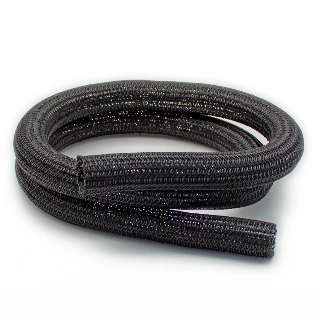 Gewebe-Kabelschlauch 65-125 cm - Schwarz von ith möbel - Produktbild 1 von 1