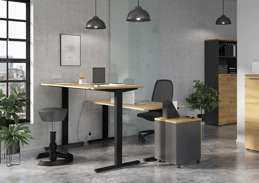 Höhenverstellbarer Schreibtisch 4242 von BME home - Produktbild 11 von 13