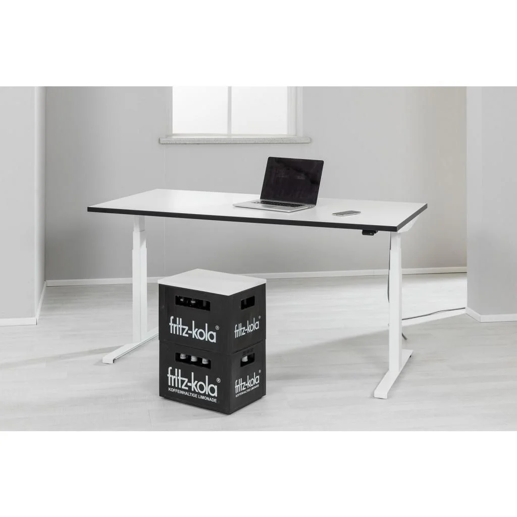 easyT Schreibtisch, 120-180 cm, elektrisch höhenverstellbar, 1 Motor von BME home - Produktbild 5 von 8