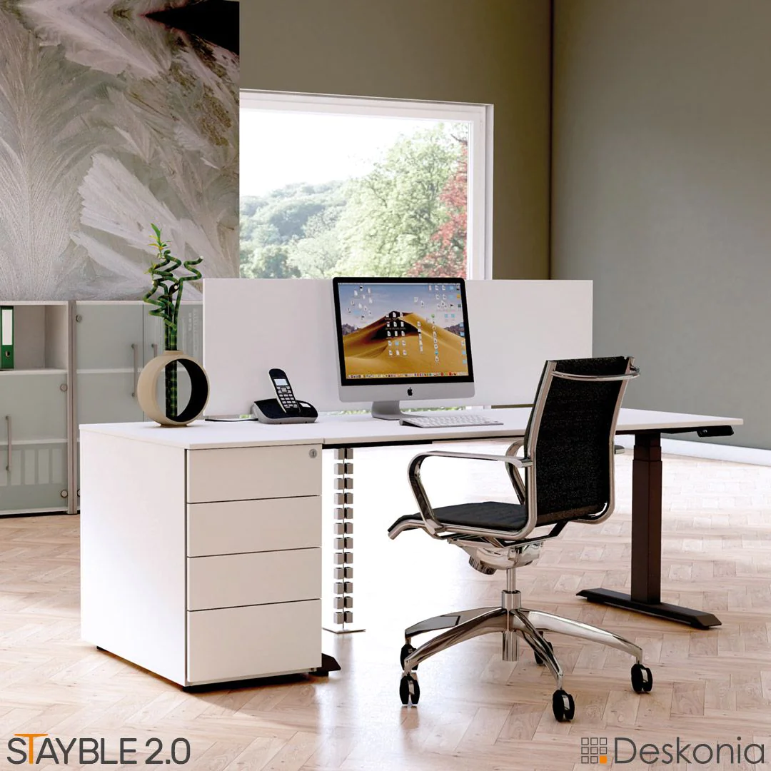 Höhenverstellbarer Schreibtisch Stayble 2.0 von Deskonia - Produktbild 4 von 6