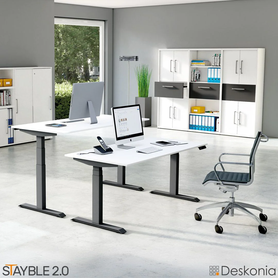 Höhenverstellbarer Schreibtisch Stayble 2.0 von Deskonia - Produktbild 5 von 6