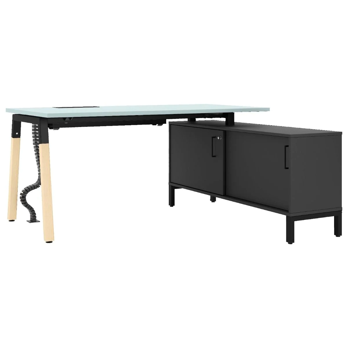 Ausatzschreibtisch CS5040 A-LEG - NST-CS5040-DESK-A-LEG-SBD