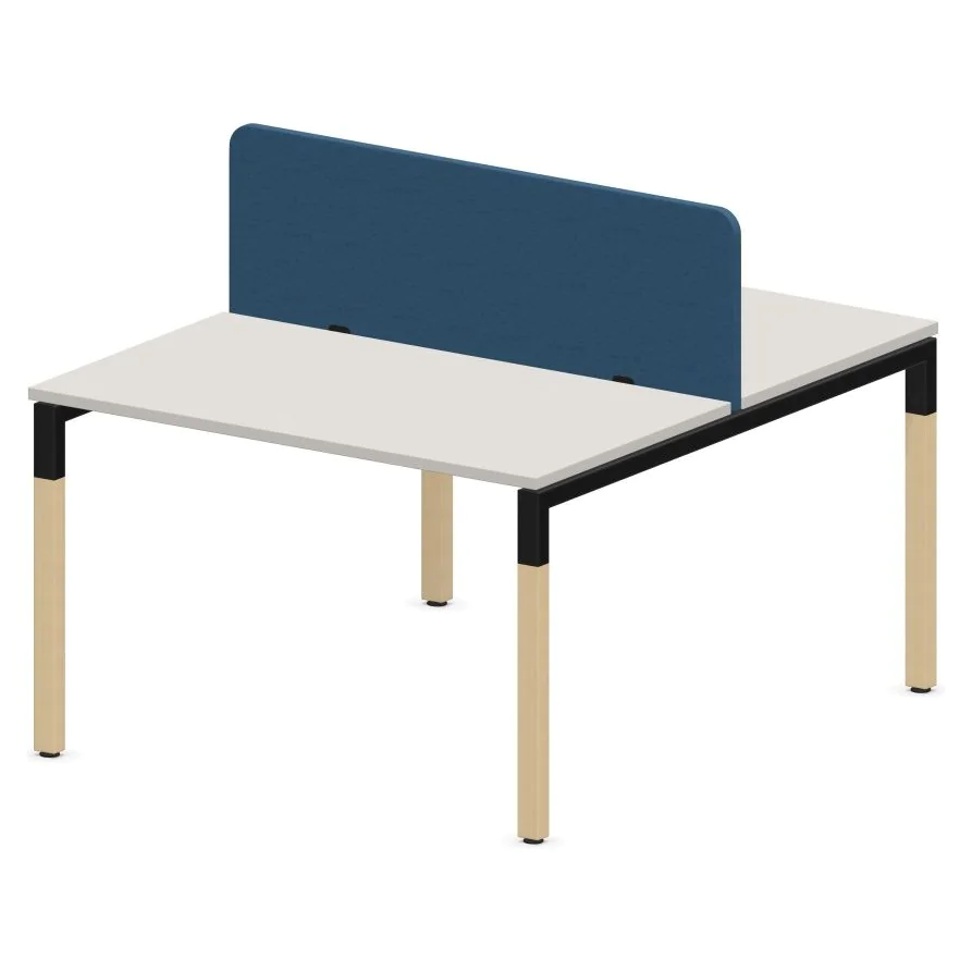 Teamarbeitsplatz CS5040 2U I-LEG LWM mit Sichtblende von Nowy Styl - Produktbild 2 von 4