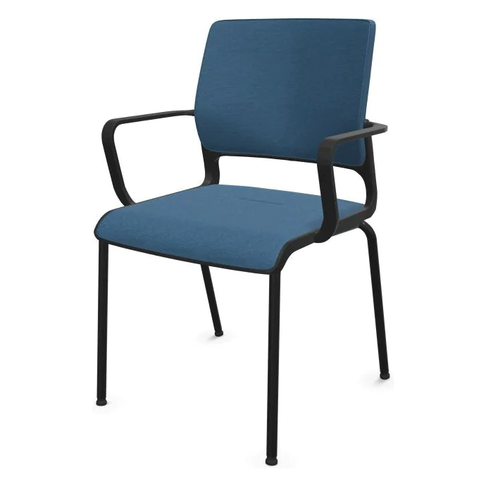 Besucherstuhl Xilium 4F AL Polster - NST-XILIUM-FRAME-CHAIR-4LA