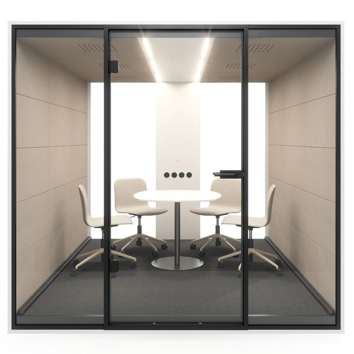 Schalldämmende Meetingbox Box XL von Box17 - Produktbild 3 von 3
