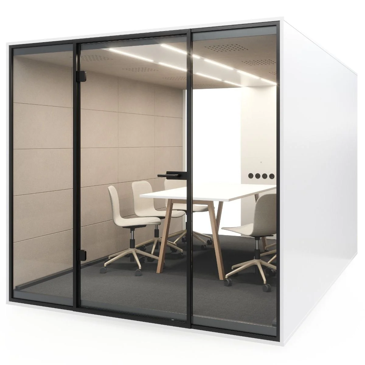 Schalldämmende Meetingbox Box XL - B17-BOXXL