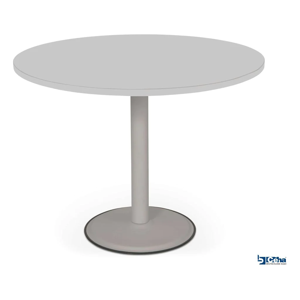 Besprechungstisch rund 100 cm Tulpenfuß K:7035 P:grau - CEH-3051007000
