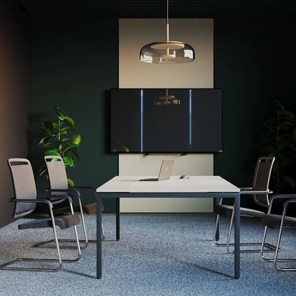 Konferenztisch CS5040 I-LEG - NST-CS5040-MEETING-TABLE-I-LEG-T1