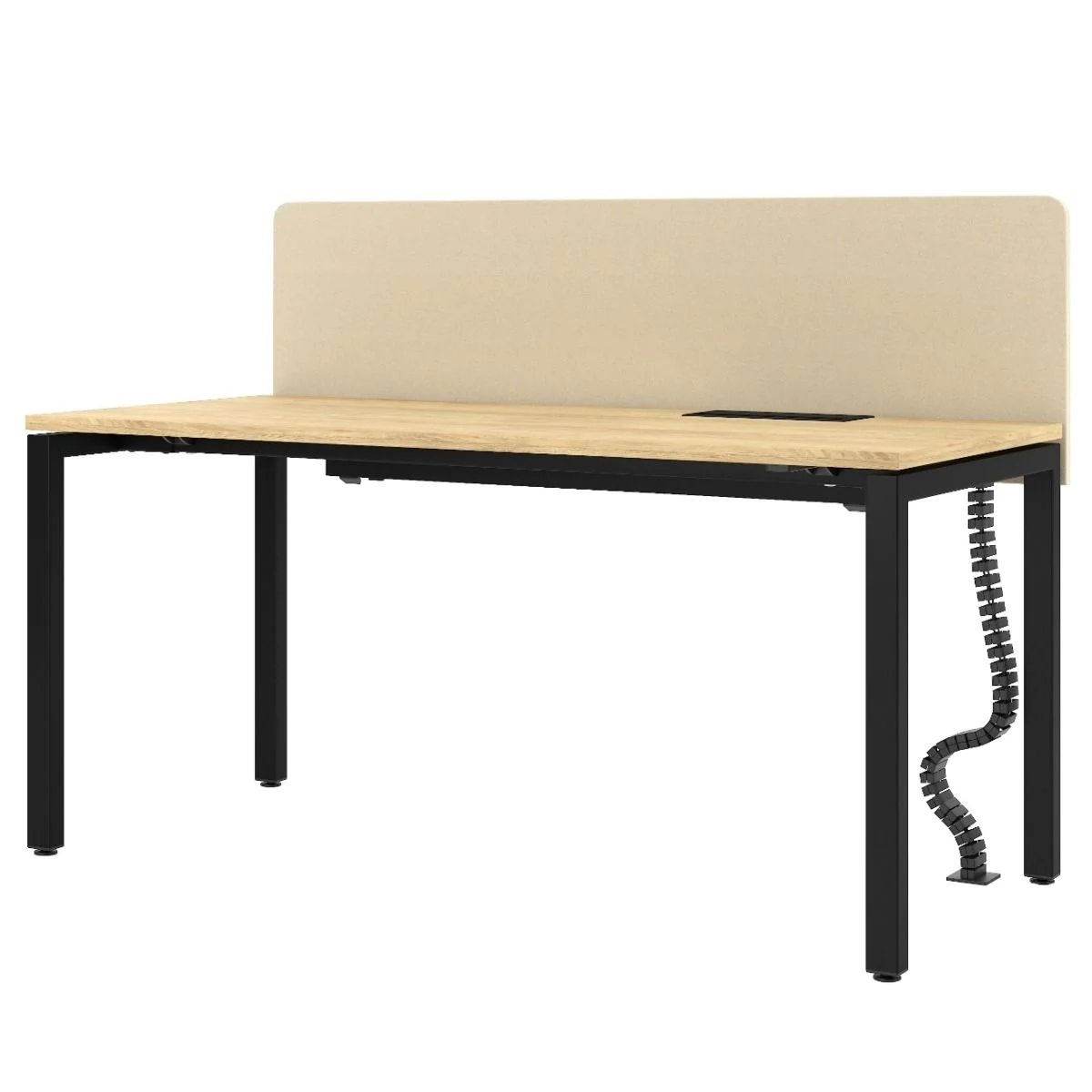 Schreibtisch CS5040 I-LEG mit Sichtschutz von Nowy Styl - Produktbild 1 von 5