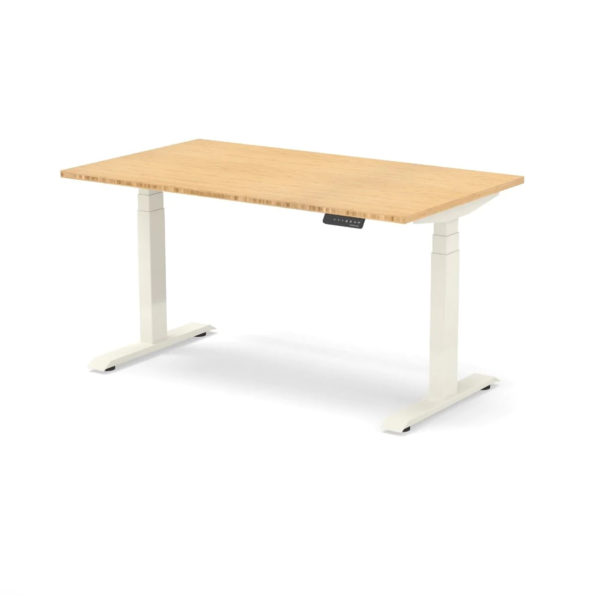 Höhenverstellbarer Schreibtisch Stayble 2.0 Bambus von Deskonia - Produktbild 3 von 5