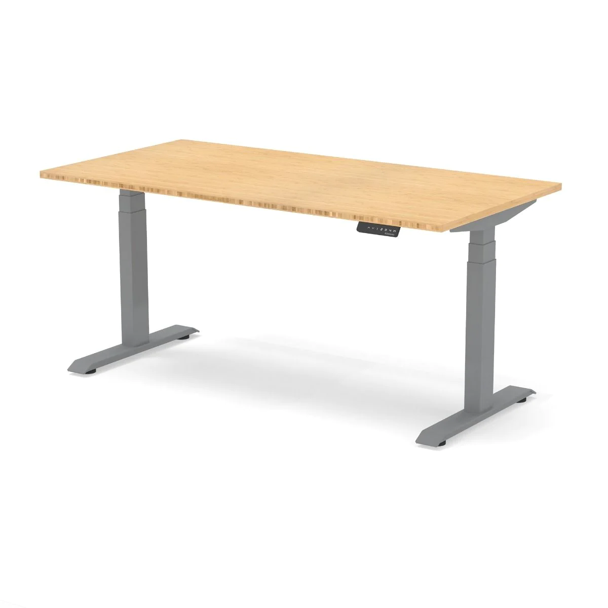 Höhenverstellbarer Schreibtisch Stayble 2.0 Bambus von Deskonia - Produktbild 4 von 5