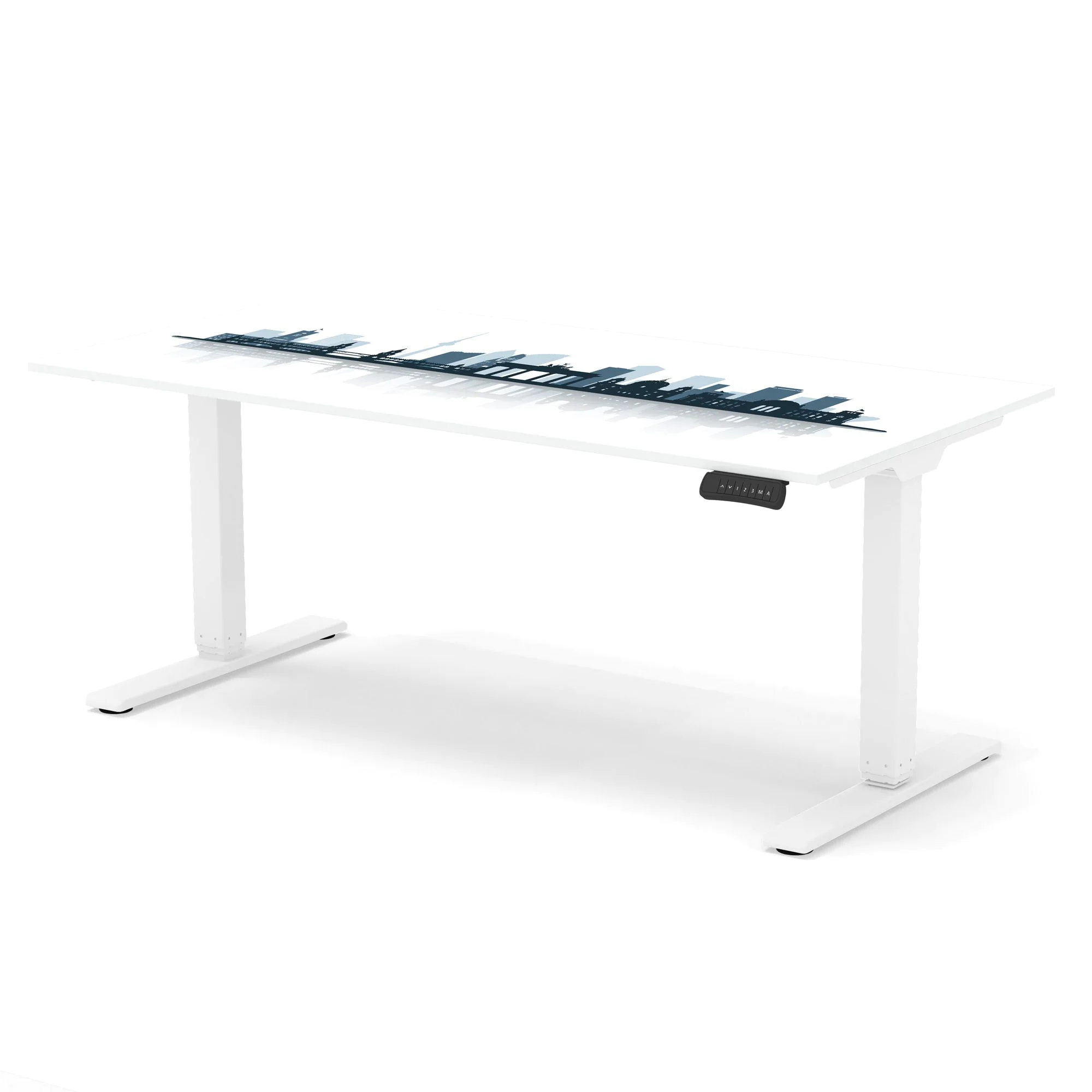 Höhenverstellbarer Schreibtisch Stayble Basic City "Berlin" von Deskonia - Produktbild 2 von 3