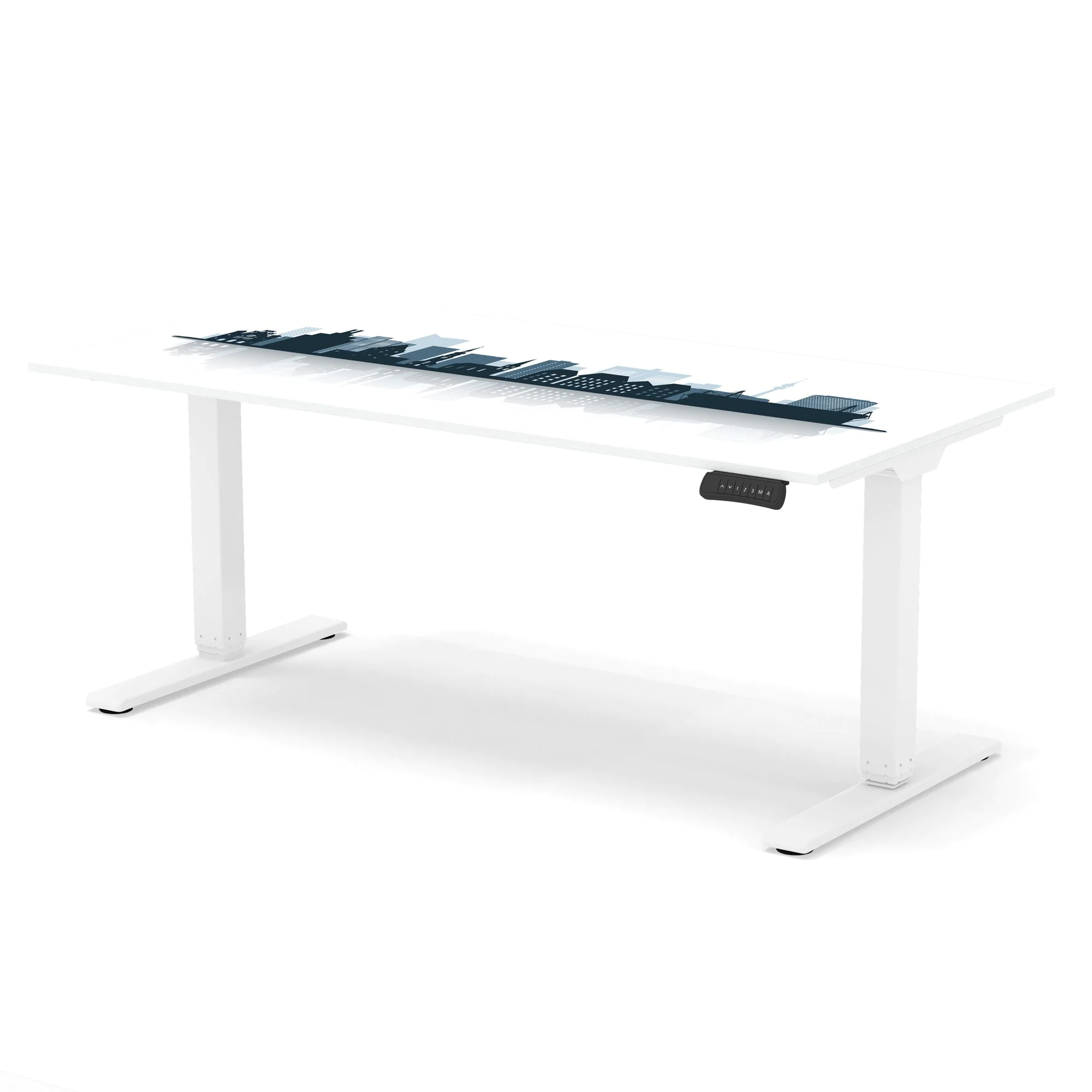 Höhenverstellbarer Schreibtisch Stayble Basic City "Dortmund" von Deskonia - Produktbild 2 von 3