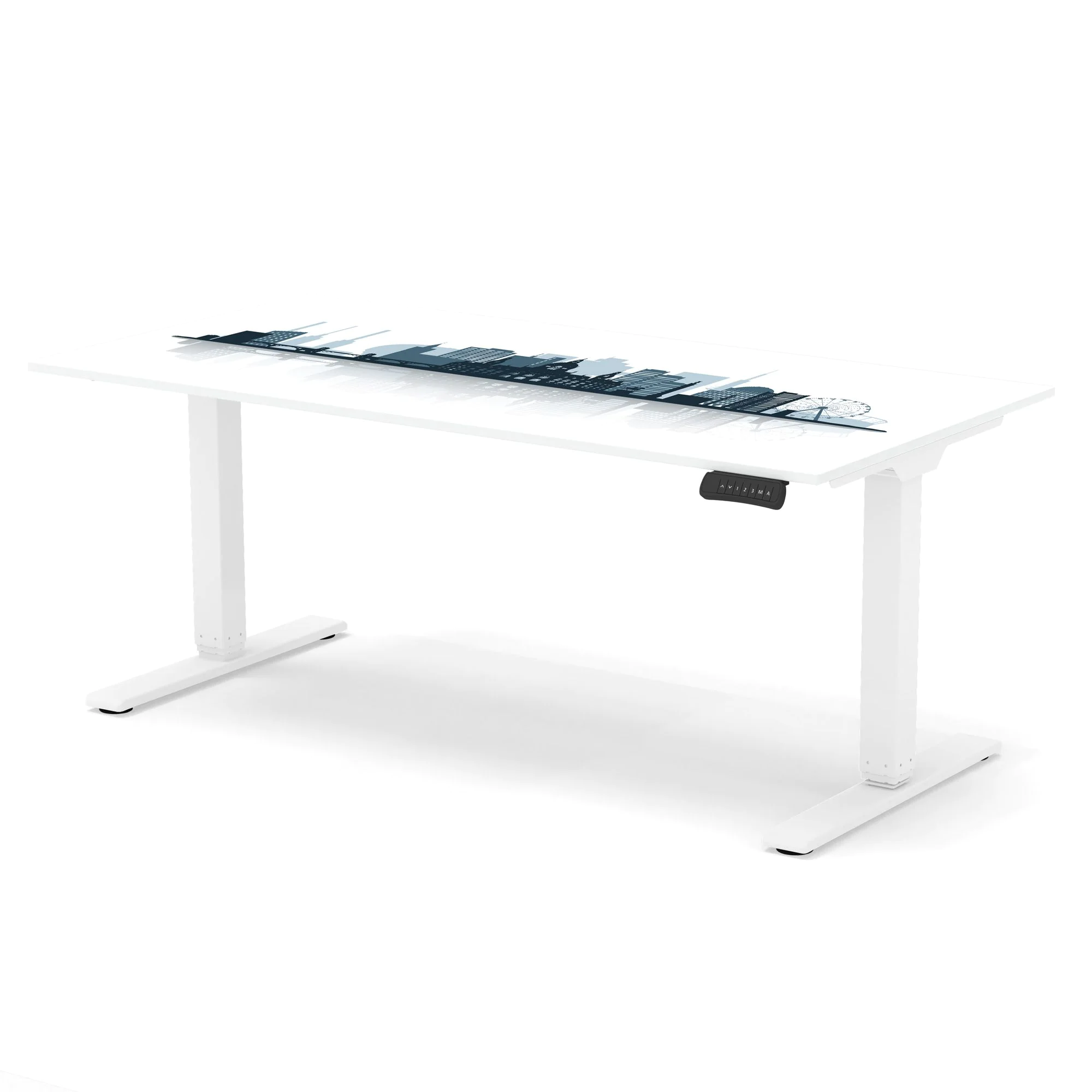 Höhenverstellbarer Schreibtisch Stayble Basic City "Hannover" von Deskonia - Produktbild 2 von 3