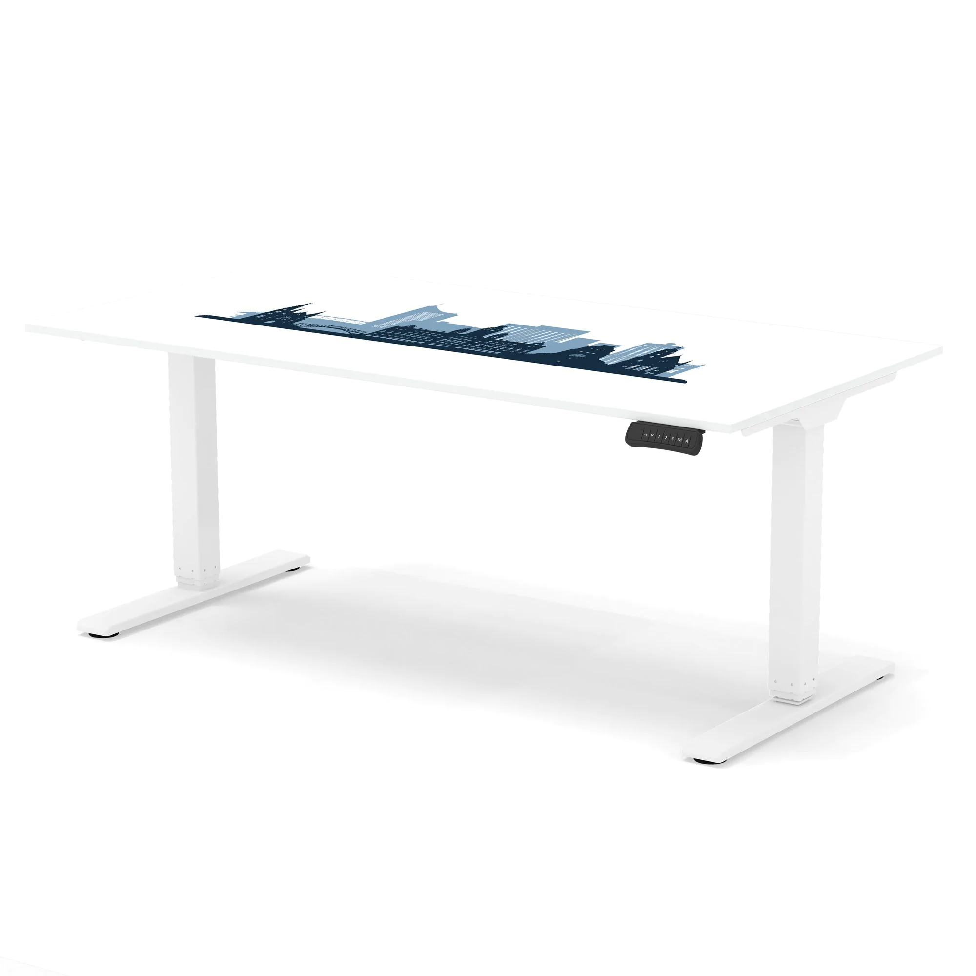 Höhenverstellbarer Schreibtisch Stayble Basic City "Leipzig" von Deskonia - Produktbild 2 von 3