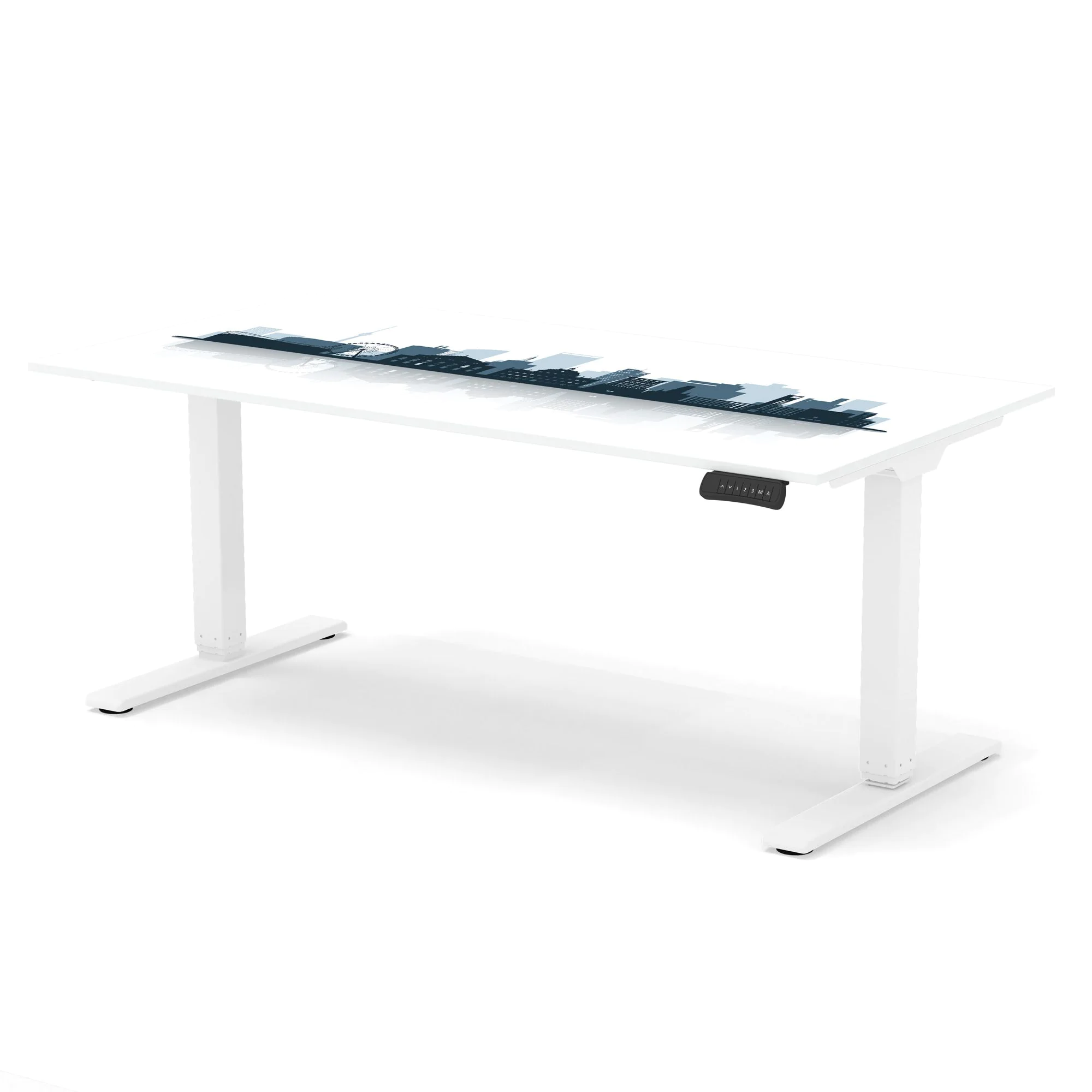 Höhenverstellbarer Schreibtisch Stayble Basic City "Stuttgart" von Deskonia - Produktbild 2 von 3
