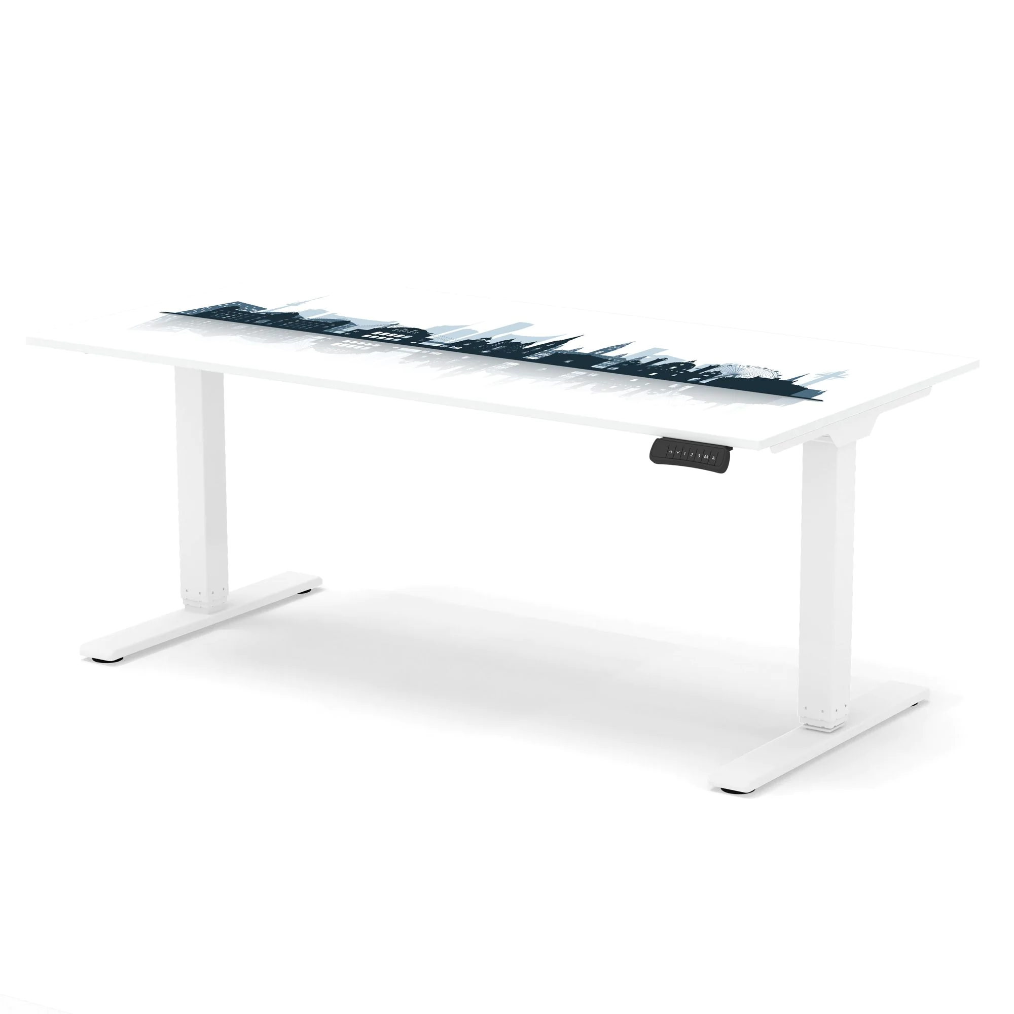 Höhenverstellbarer Schreibtisch Stayble Basic City "Wien" von Deskonia - Produktbild 2 von 3