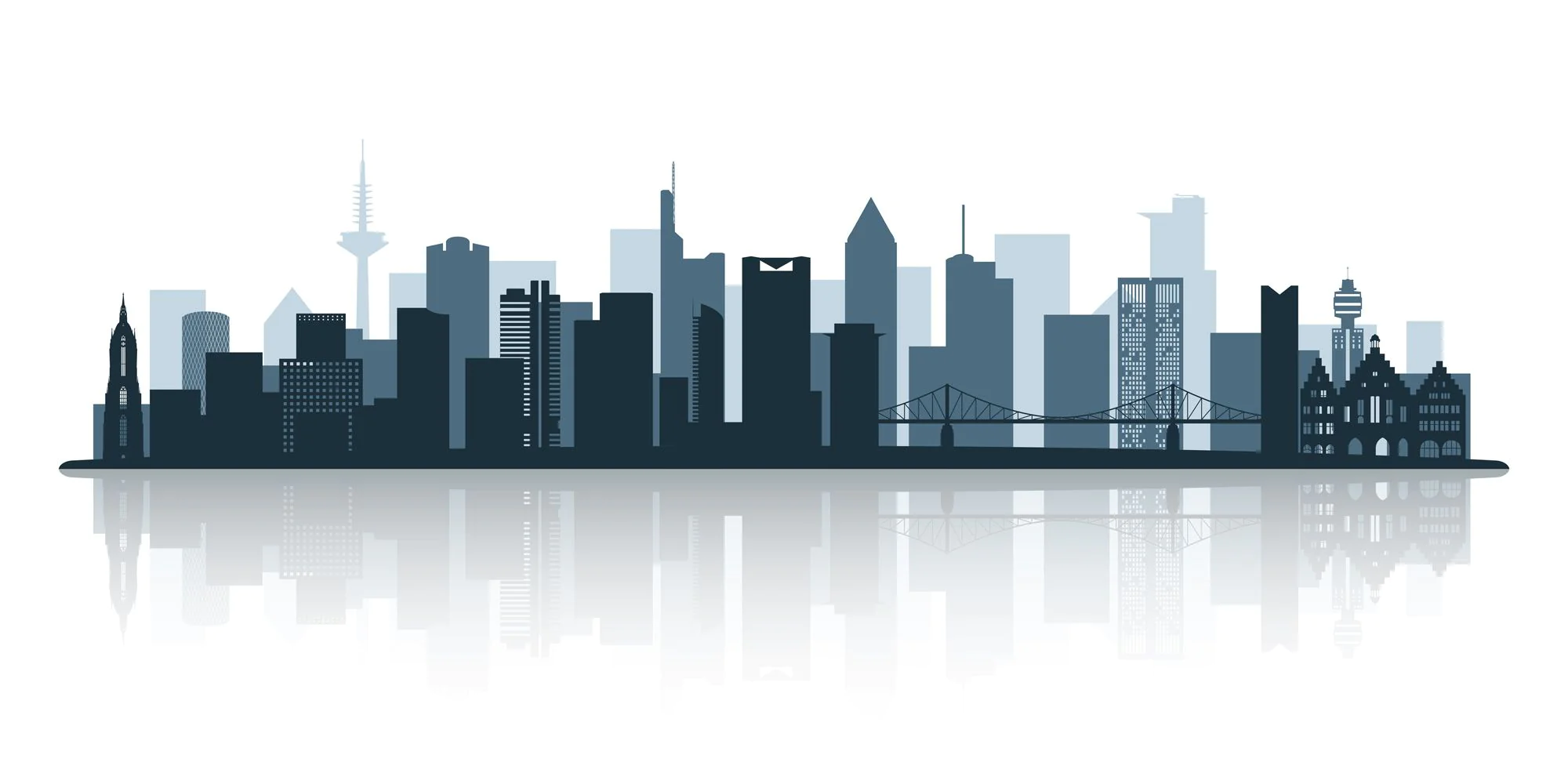 Höhenverstellbarer Schreibtisch Stayble Basic City "Frankfurt am Main" von Deskonia - Produktbild 3 von 3