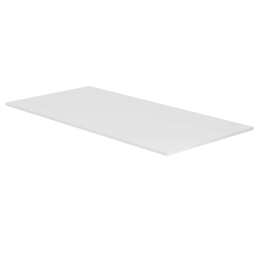 Tischplatte Basic 180 x 80 cm - Hellgrau - F-BME-TP-G00112-180-80