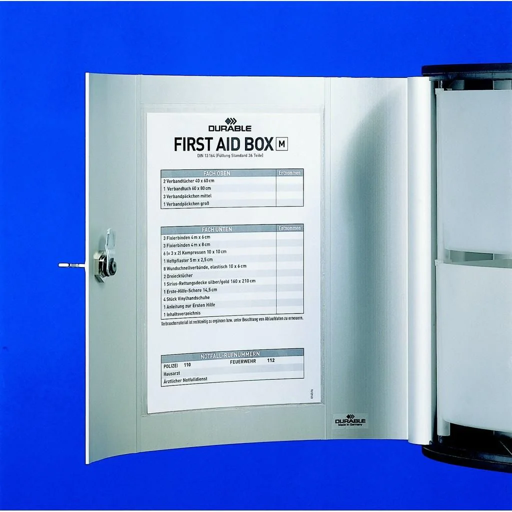 Erste-Hilfe-Set L von Durable - Produktbild 5 von 6