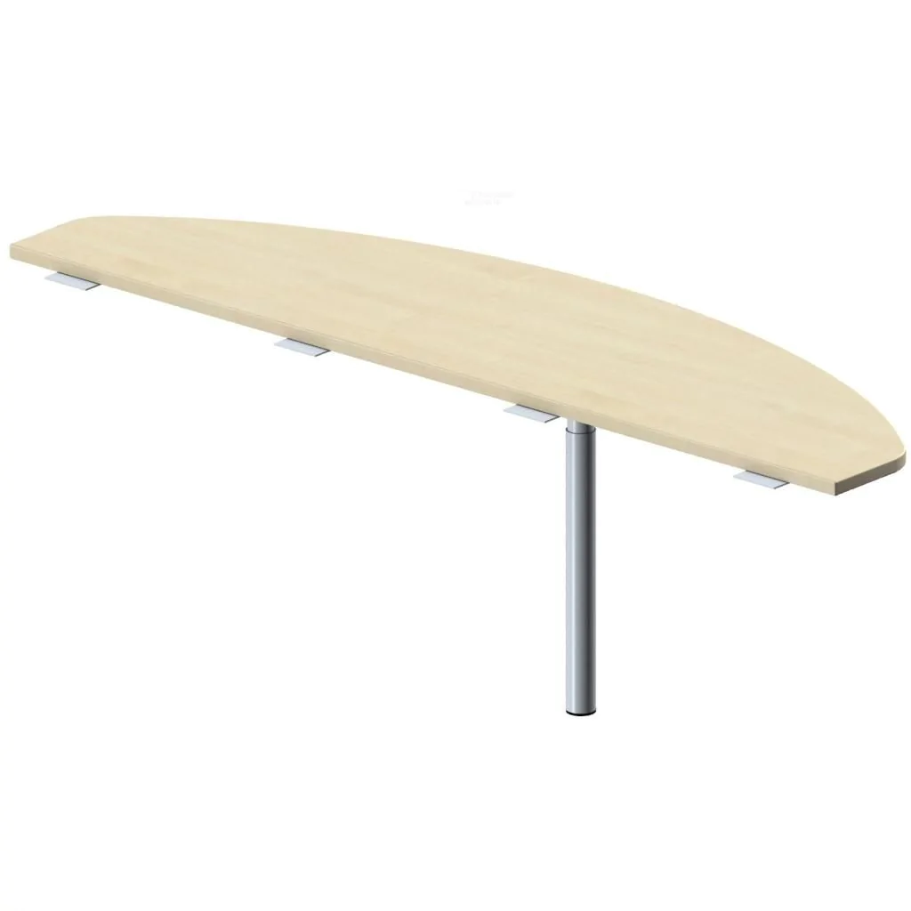 Anbautisch C-Flex 180 x 50 - GEM-N-617252-AS