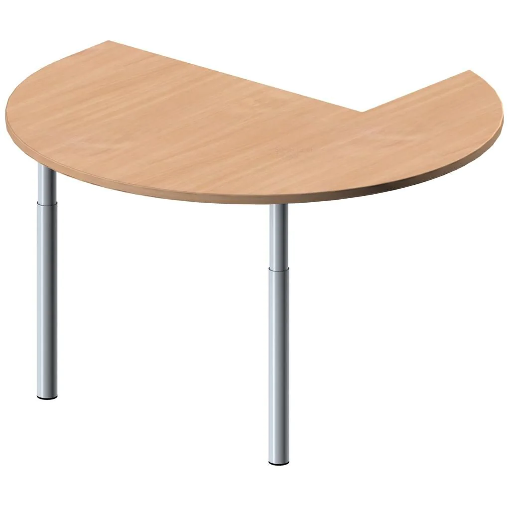 Ansatztisch Dreiviertelkreis C-Pro von Geramöbel - Produktbild 2 von 6
